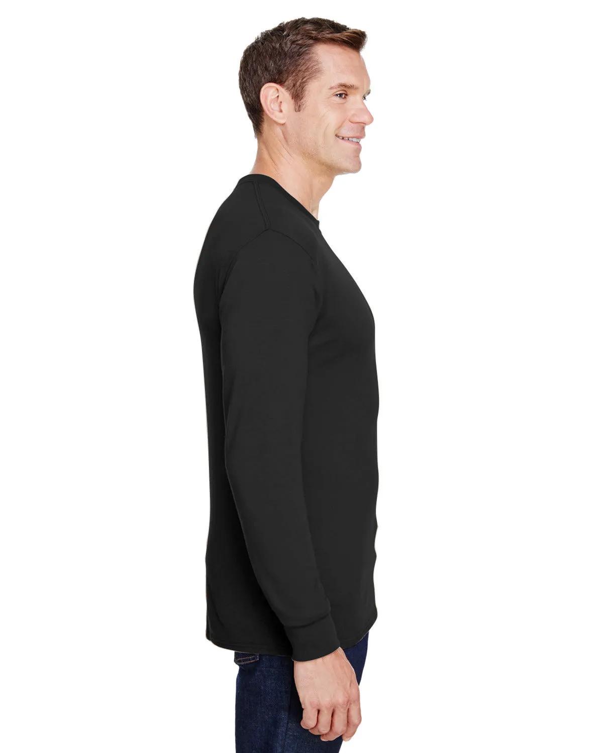 Adult Workwear Long-Sleeve Pocket T-Shirt 6 of 15