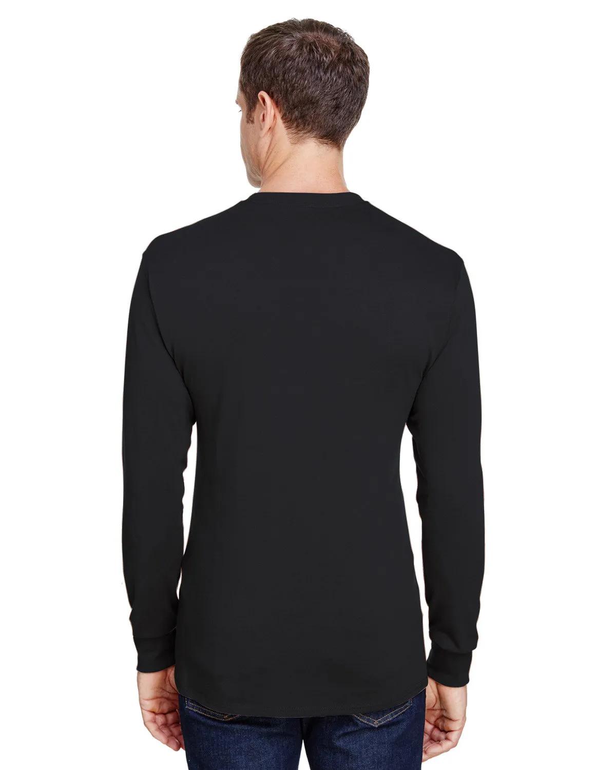 Adult Workwear Long-Sleeve Pocket T-Shirt 5 of 15