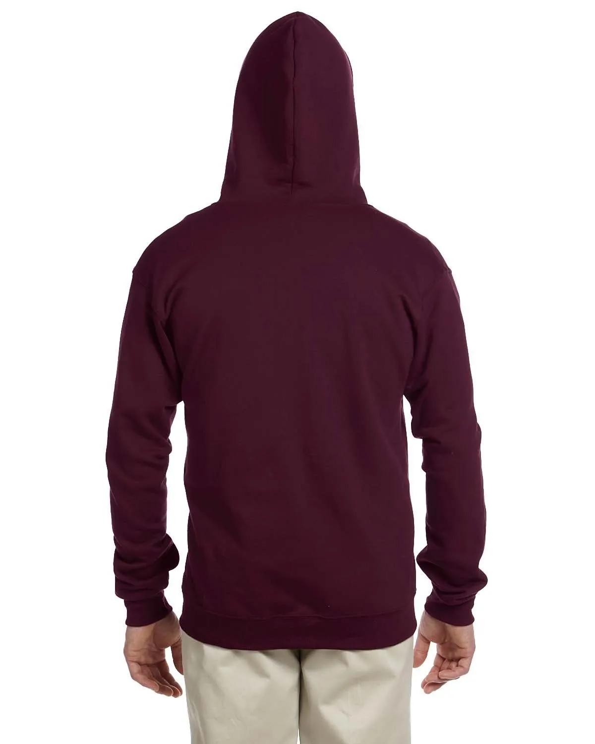 Adult NuBlend® Fleece Full-Zip Hooded Sweatshirt 35 of 38