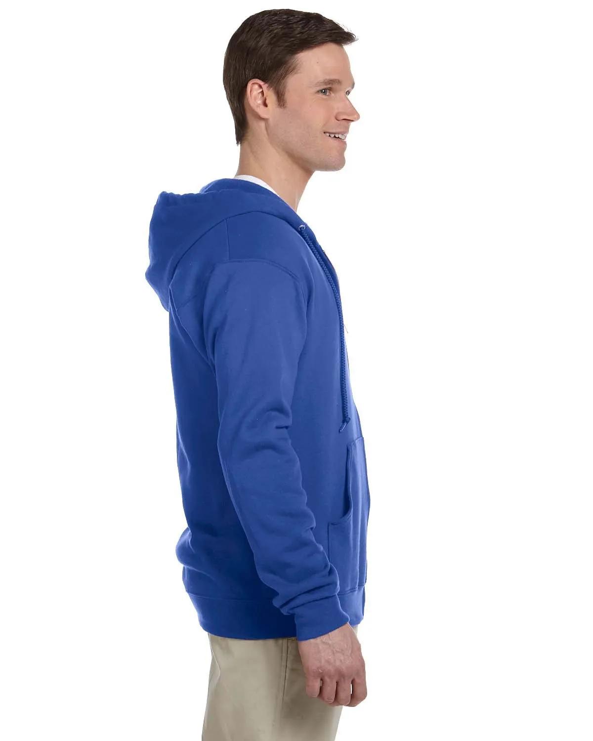 Adult NuBlend® Fleece Full-Zip Hooded Sweatshirt 30 of 38