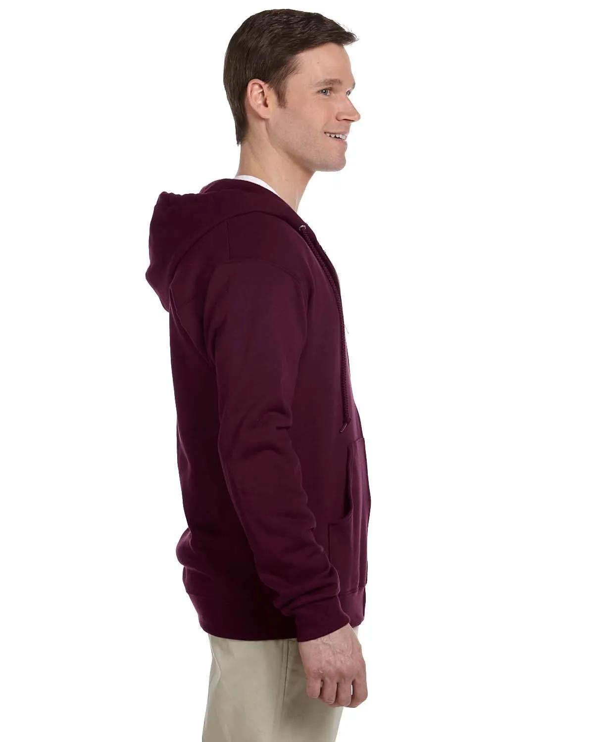 Adult NuBlend® Fleece Full-Zip Hooded Sweatshirt 36 of 38