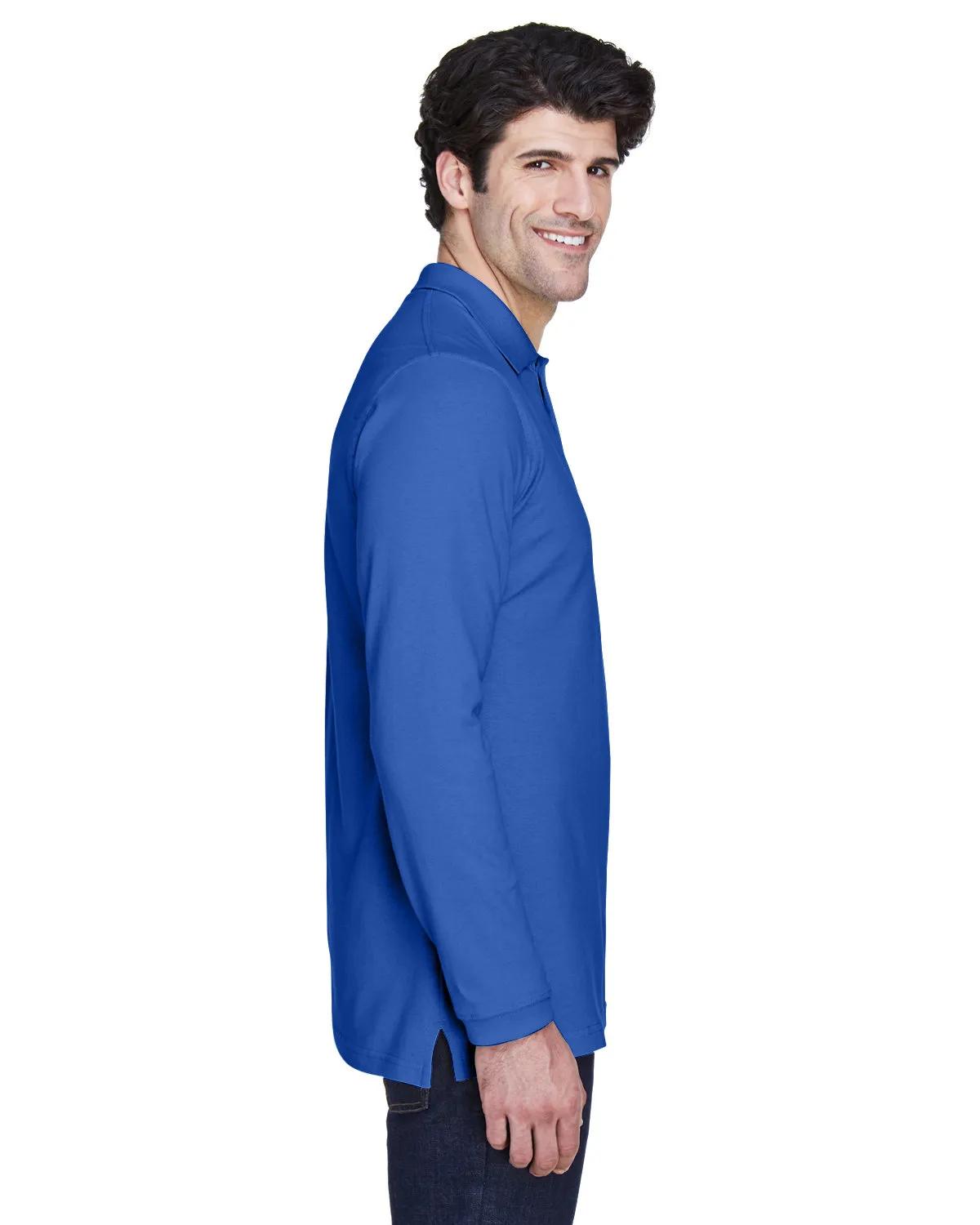 Adult Long-Sleeve Classic Piqué Polo 19 of 33