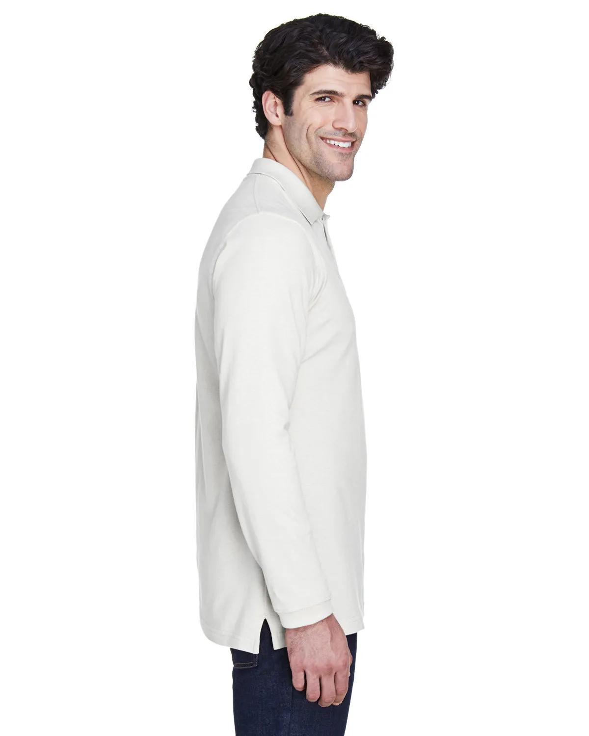Adult Long-Sleeve Classic Piqué Polo 9 of 33