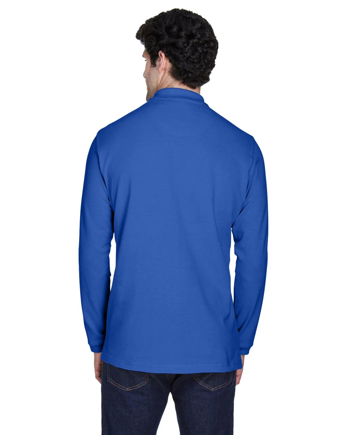 Adult Long-Sleeve Classic Piqué Polo 23 of 33