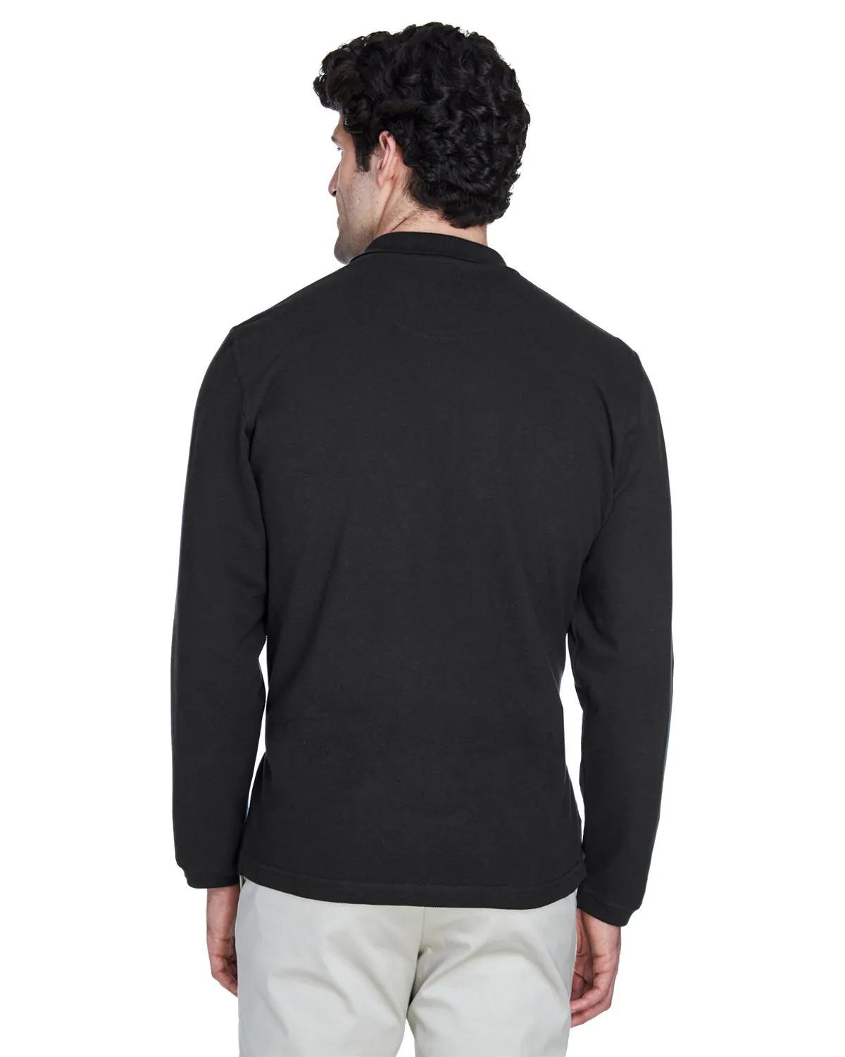 Adult Long-Sleeve Classic Piqué Polo 11 of 33