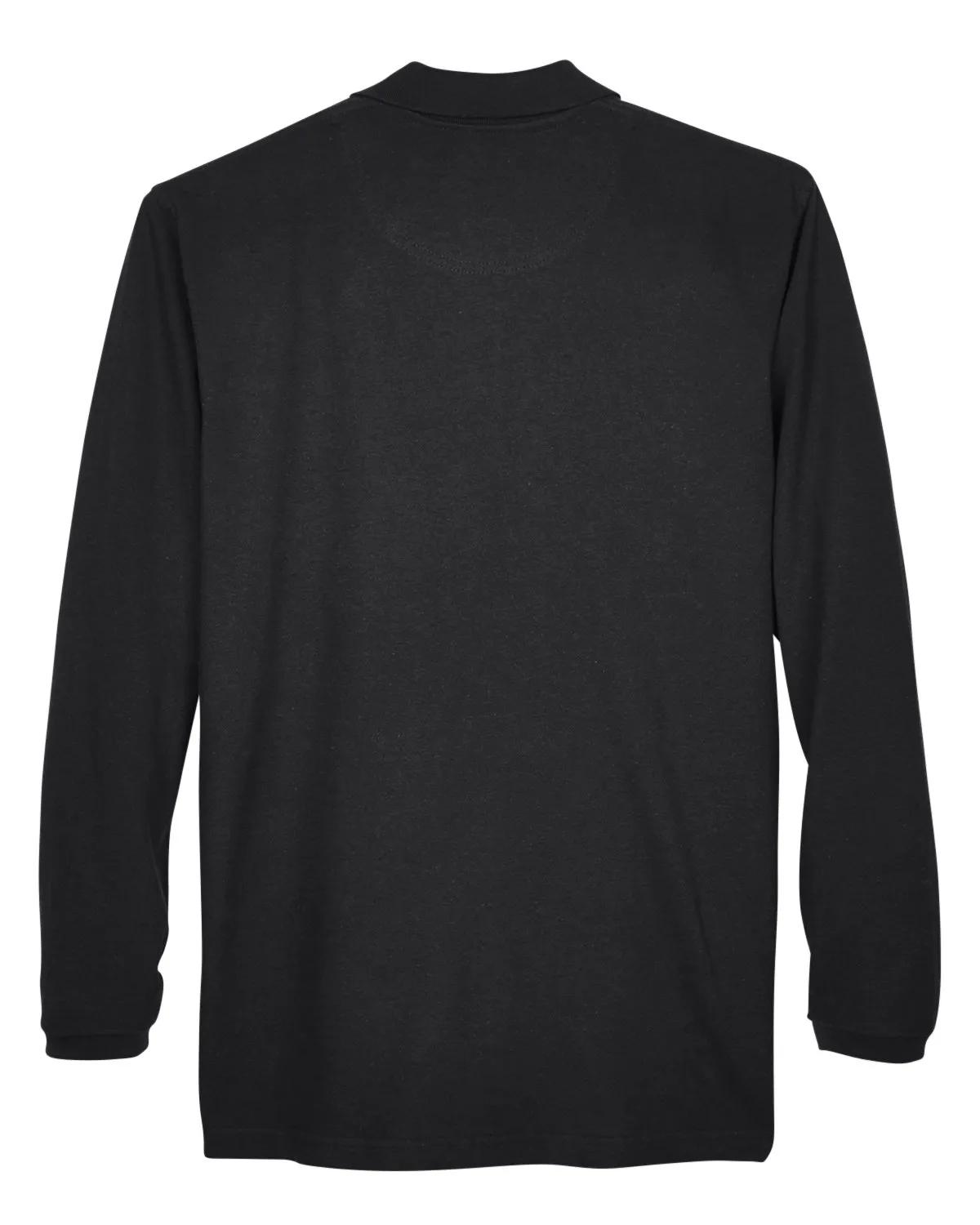 Adult Long-Sleeve Classic Piqué Polo 21 of 33