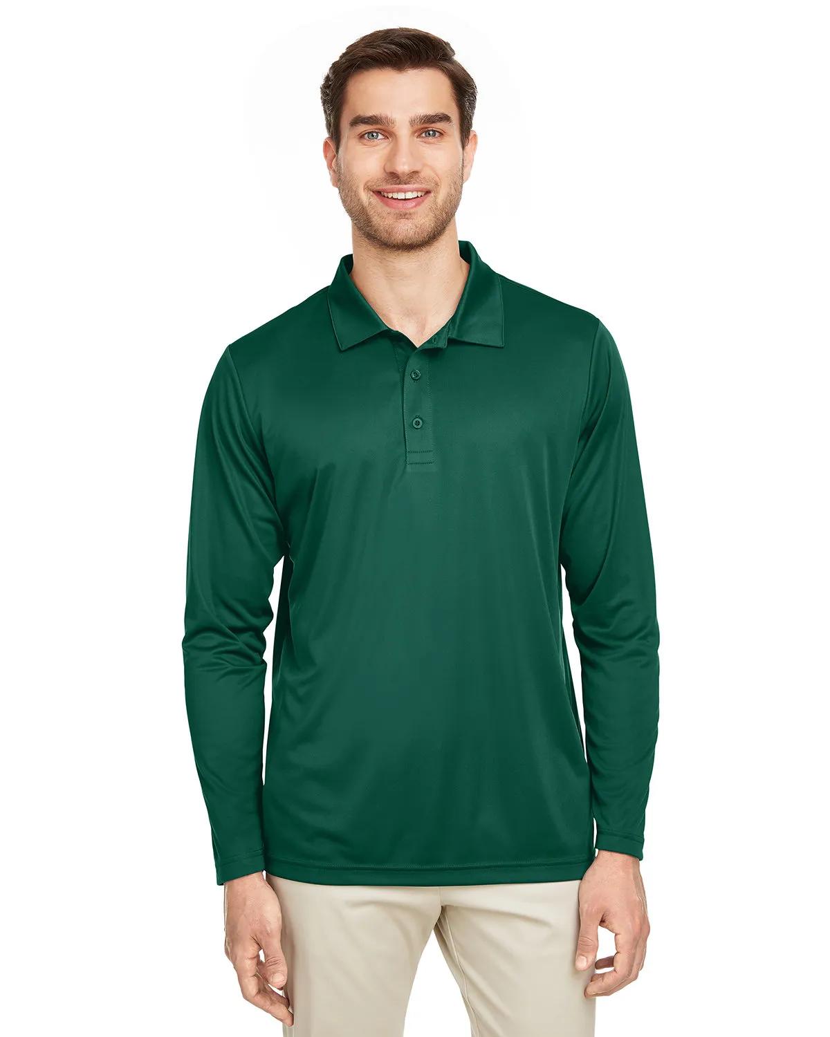 Men's Zone Performance Long Sleeve Polo 2 of 59