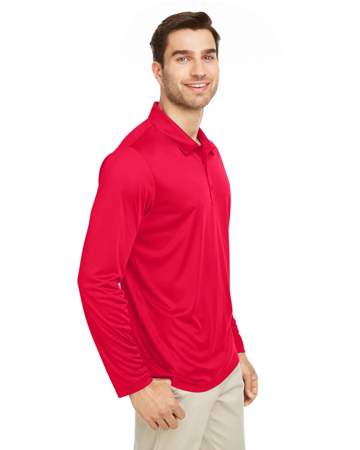 Men's Zone Performance Long Sleeve Polo 37 of 59