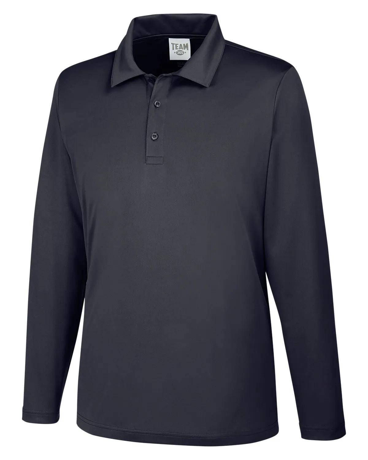 Men's Zone Performance Long Sleeve Polo 15 of 59