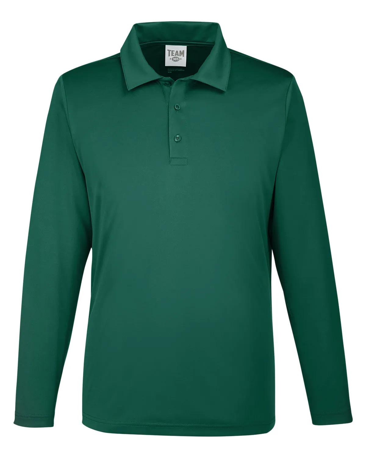 Men's Zone Performance Long Sleeve Polo 25 of 59