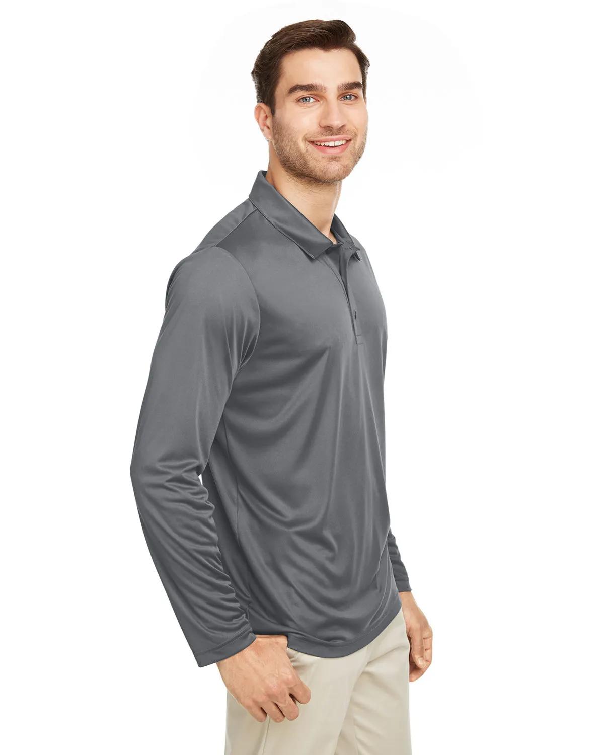 Men's Zone Performance Long Sleeve Polo 33 of 59