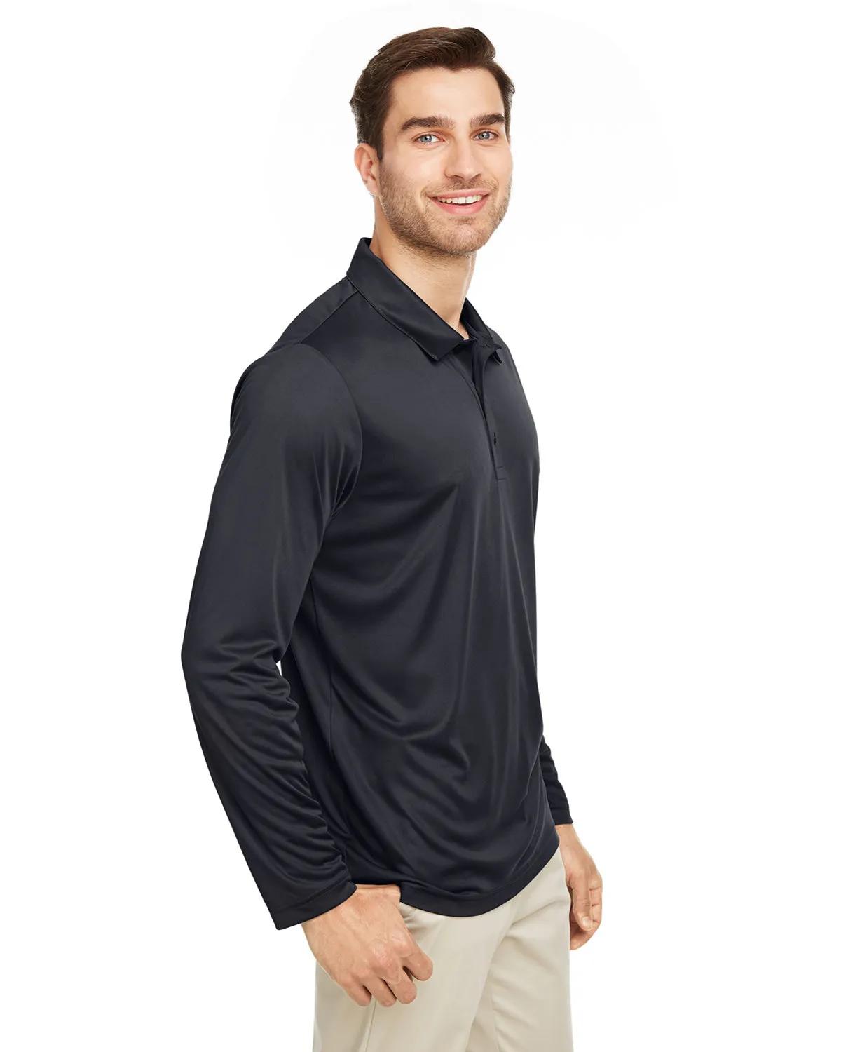 Men's Zone Performance Long Sleeve Polo 58 of 59