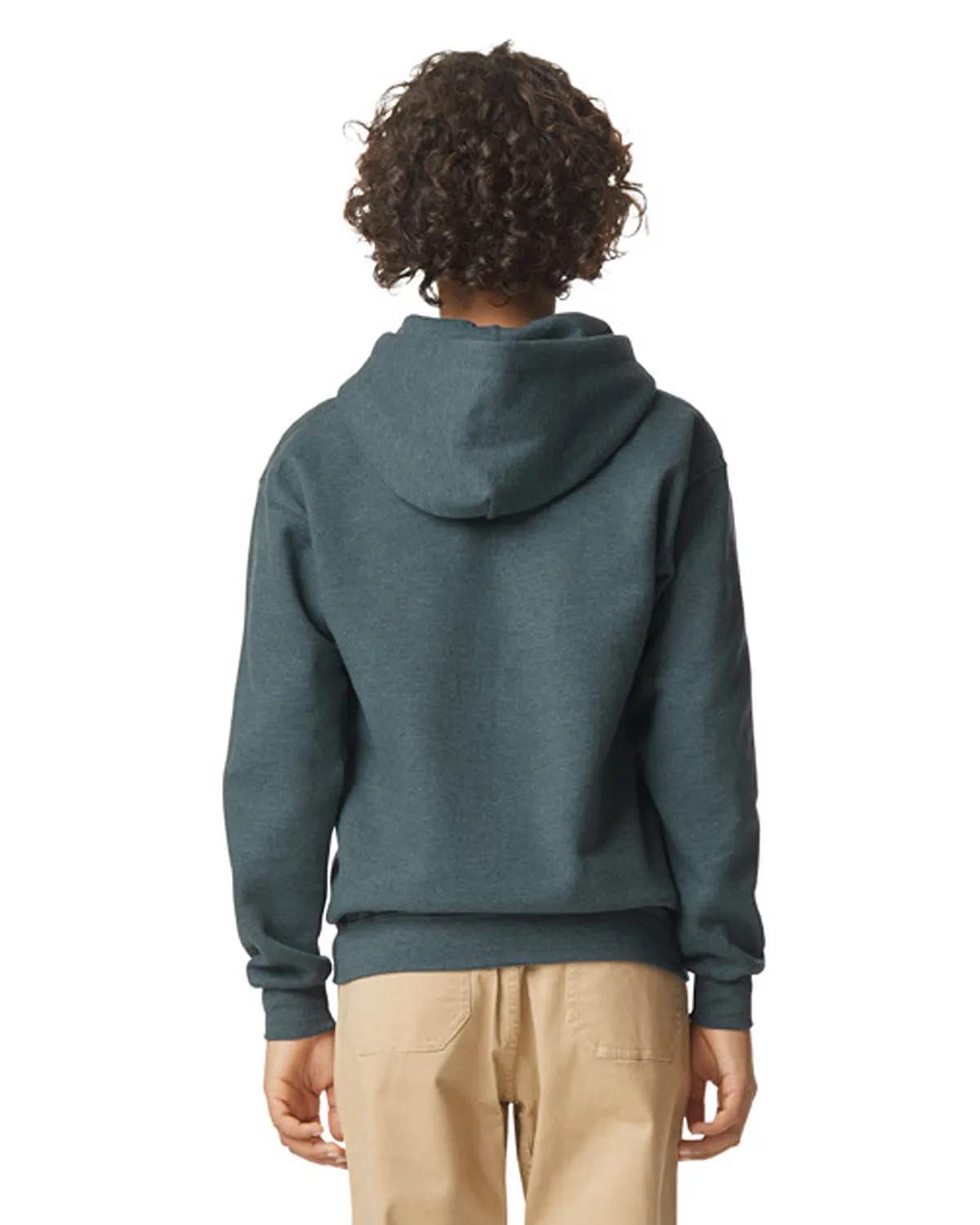 Youth Softstyle Midweight Fleece Hooded Sweatshirt 38 of 44