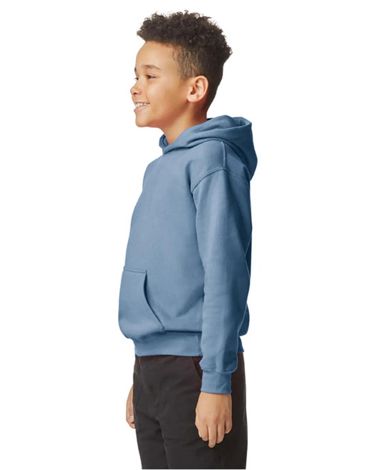 Youth Softstyle Midweight Fleece Hooded Sweatshirt 30 of 44
