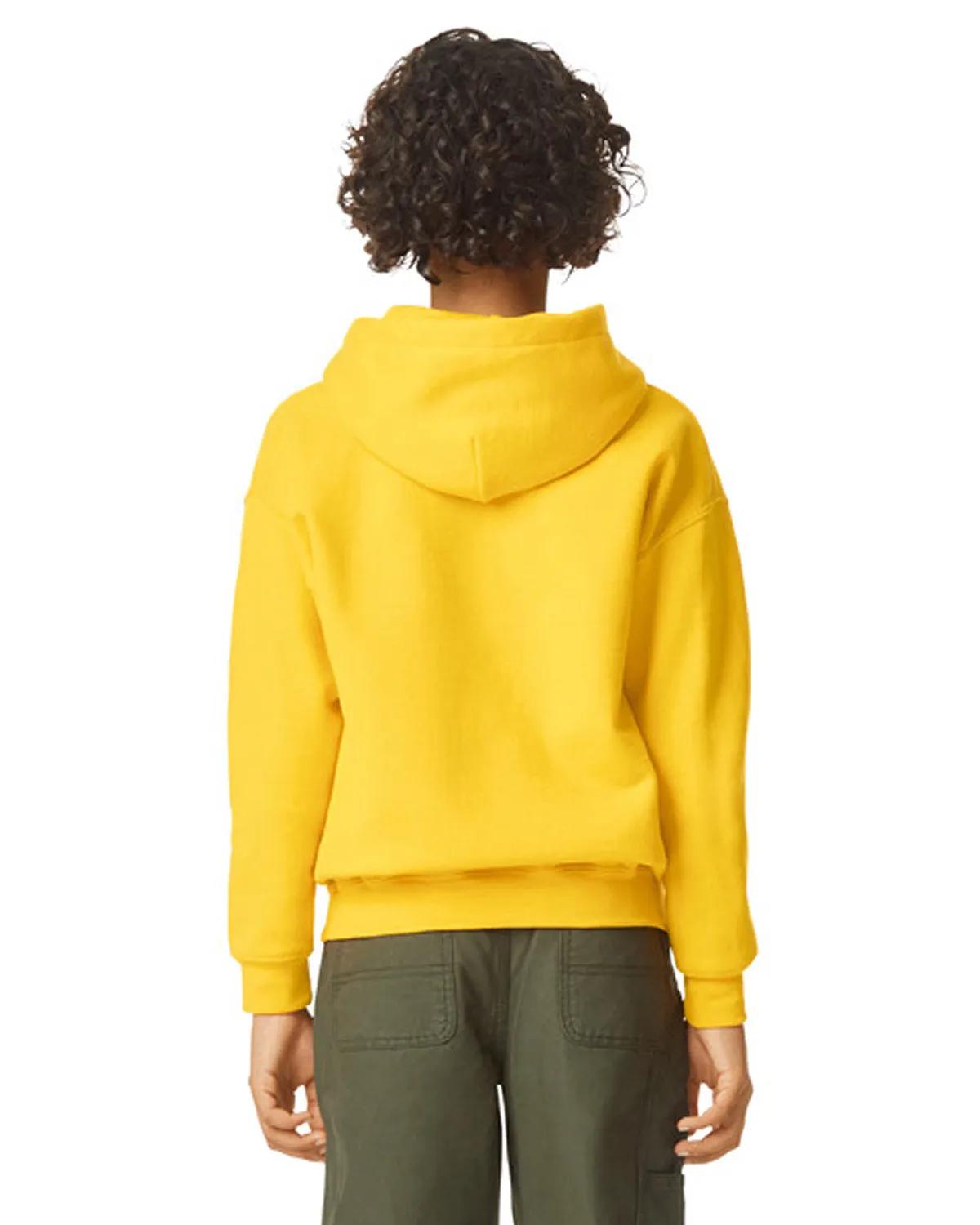 Youth Softstyle Midweight Fleece Hooded Sweatshirt 23 of 44