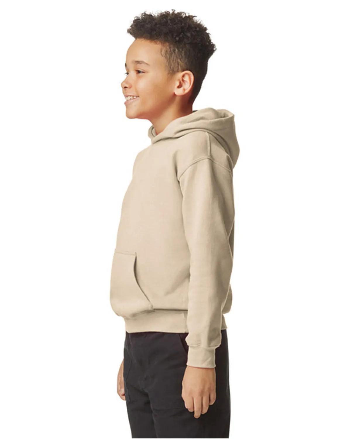 Youth Softstyle Midweight Fleece Hooded Sweatshirt 22 of 44