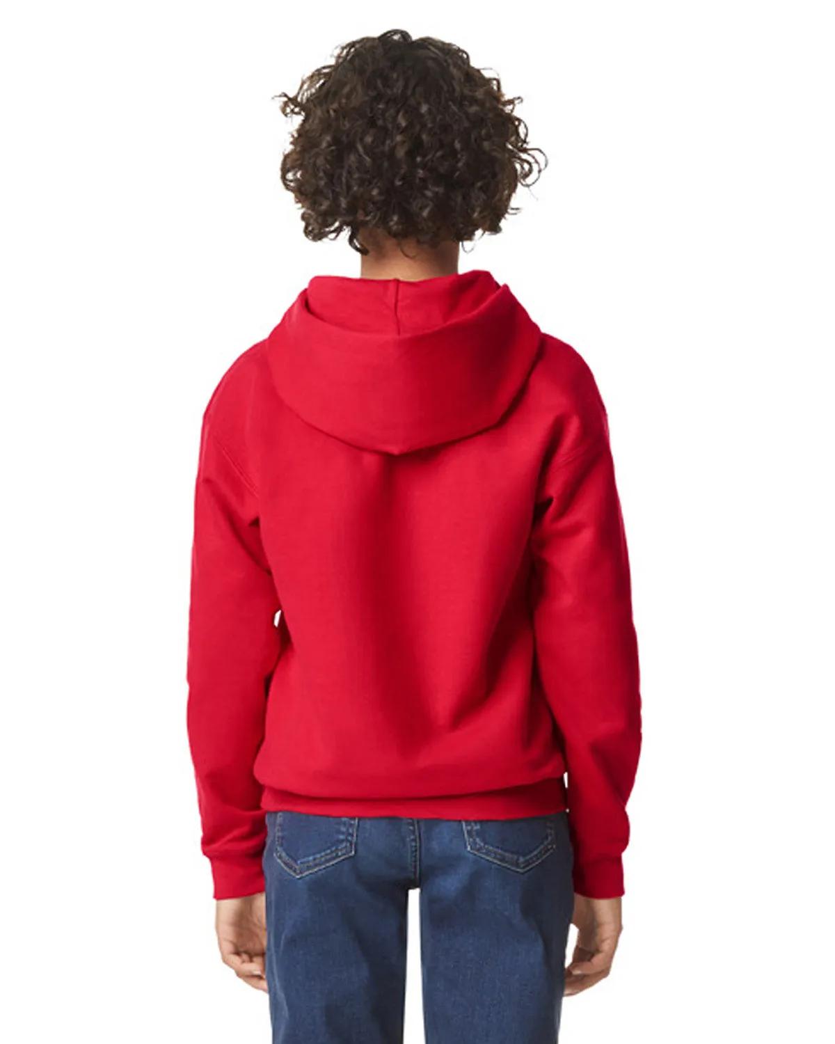 Youth Softstyle Midweight Fleece Hooded Sweatshirt 19 of 44