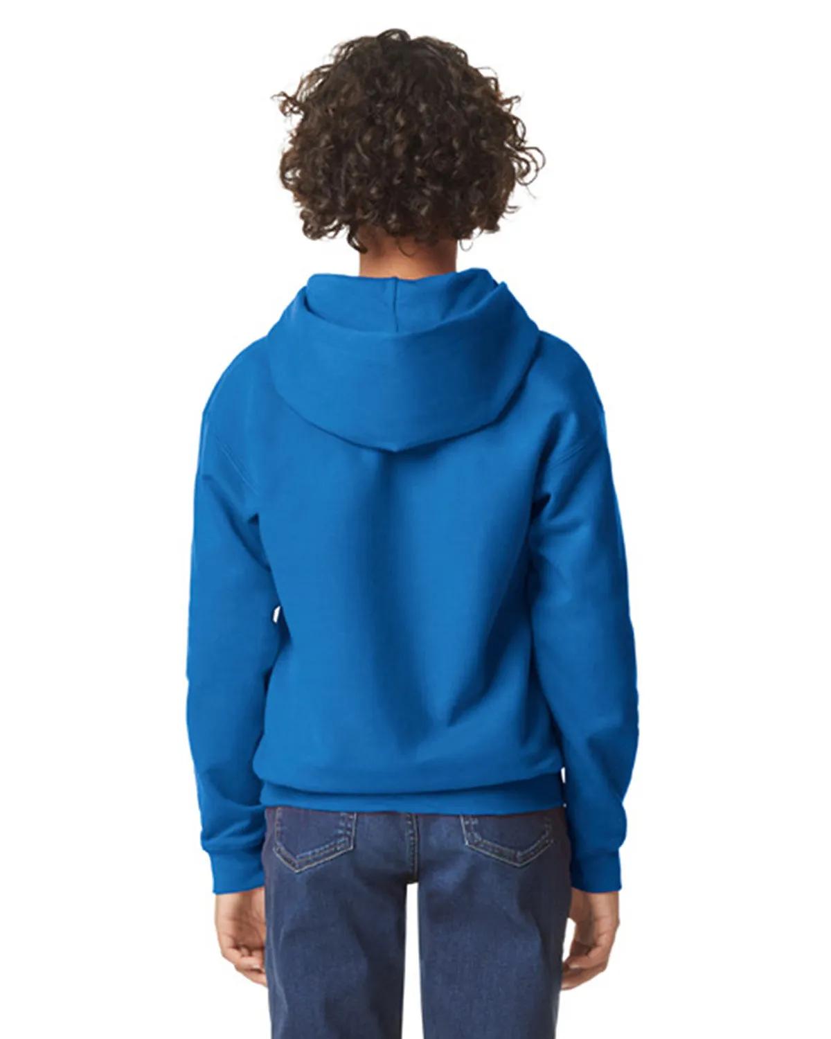 Youth Softstyle Midweight Fleece Hooded Sweatshirt 35 of 44