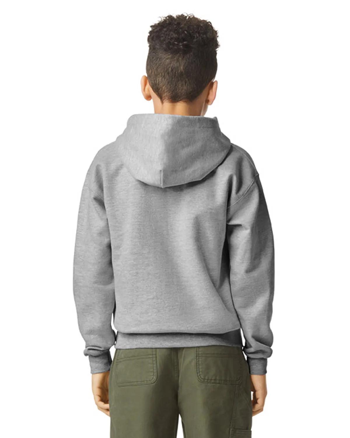 Youth Softstyle Midweight Fleece Hooded Sweatshirt 24 of 44