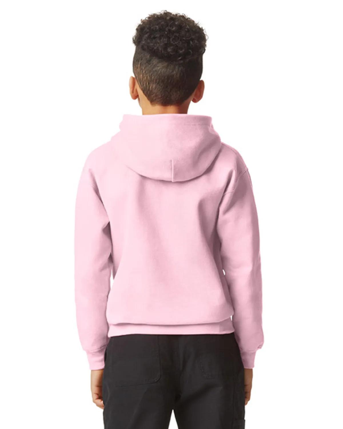 Youth Softstyle Midweight Fleece Hooded Sweatshirt 39 of 44