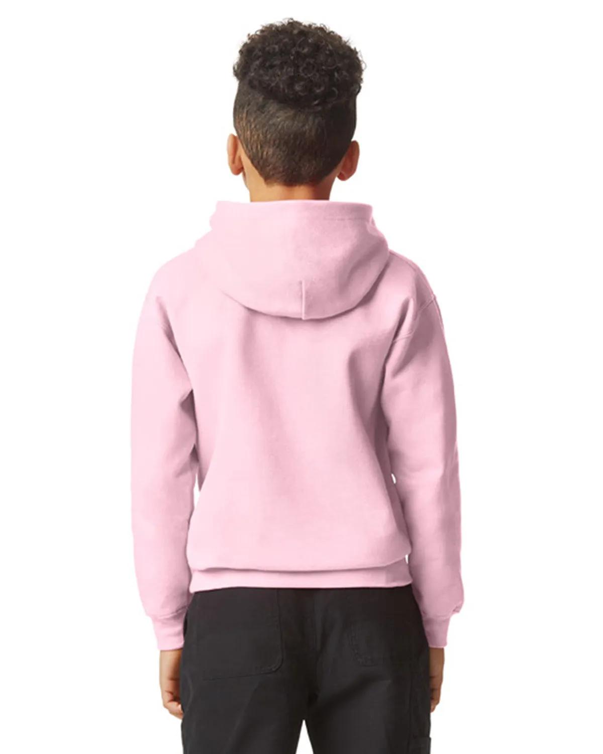 Youth Softstyle Midweight Fleece Hooded Sweatshirt 20 of 44