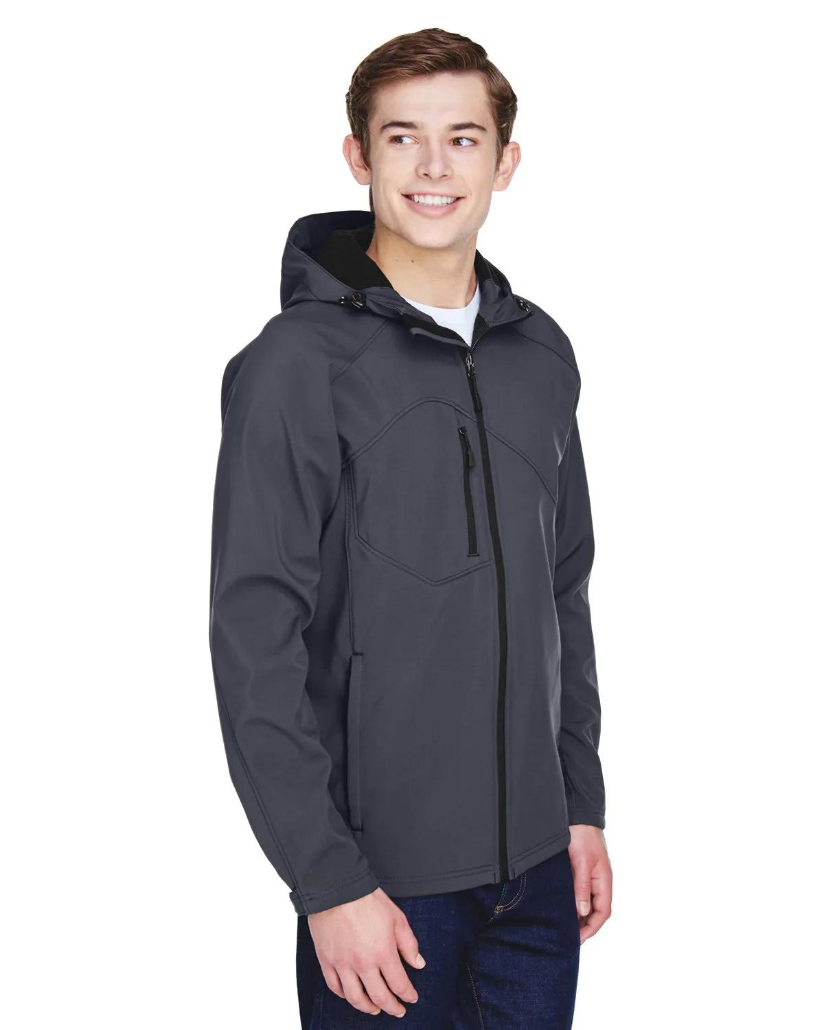 Men's Prospect Two-Layer Fleece Bonded Soft Shell Hooded Jacket 11 of 17