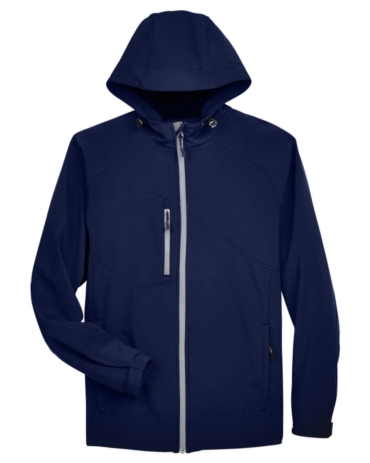 Men's Prospect Two-Layer Fleece Bonded Soft Shell Hooded Jacket 11 of 17