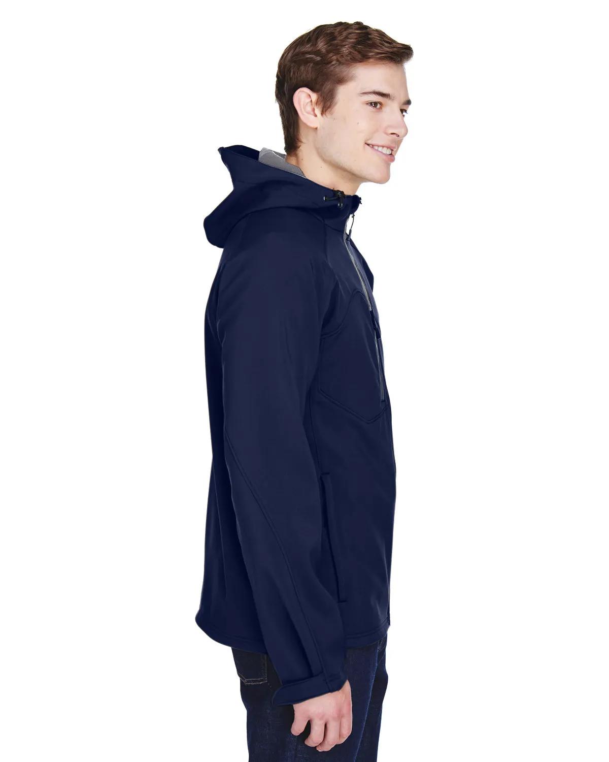 Men's Prospect Two-Layer Fleece Bonded Soft Shell Hooded Jacket 3 of 17