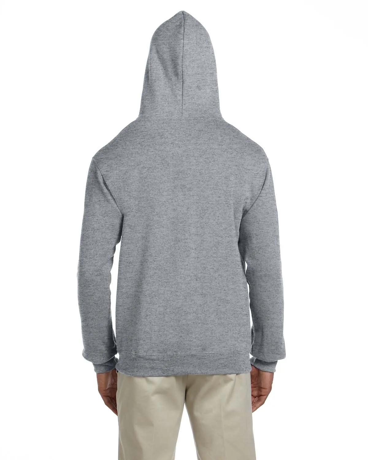 Adult Super Sweats® NuBlend® Fleece Full-Zip Hooded Sweatshirt 14 of 14