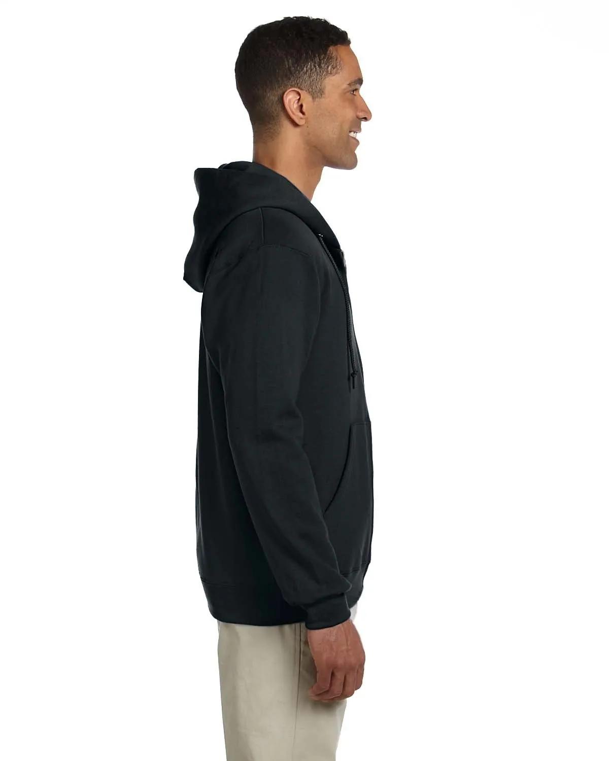 Adult Super Sweats® NuBlend® Fleece Full-Zip Hooded Sweatshirt 12 of 14