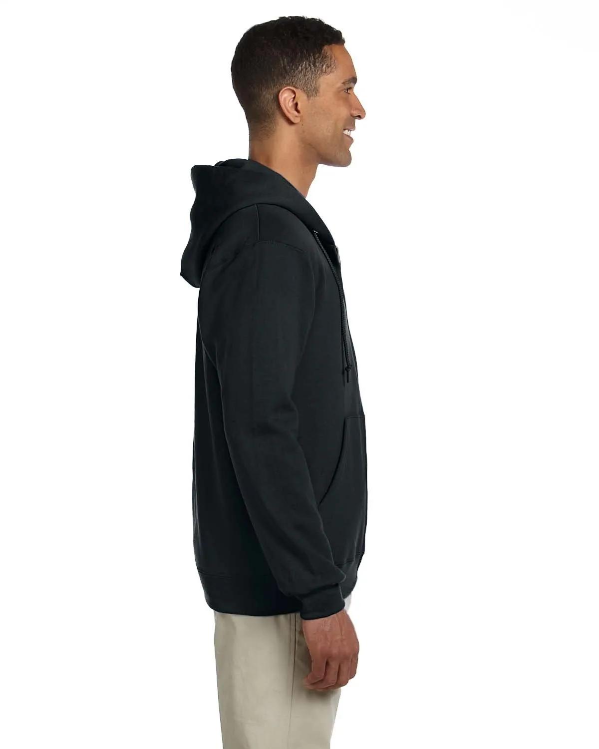 Adult Super Sweats® NuBlend® Fleece Full-Zip Hooded Sweatshirt 6 of 14