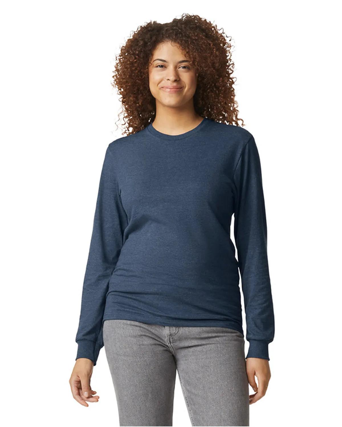 Unisex Softstyle CVC Long Sleeve T-Shirt 4 of 17