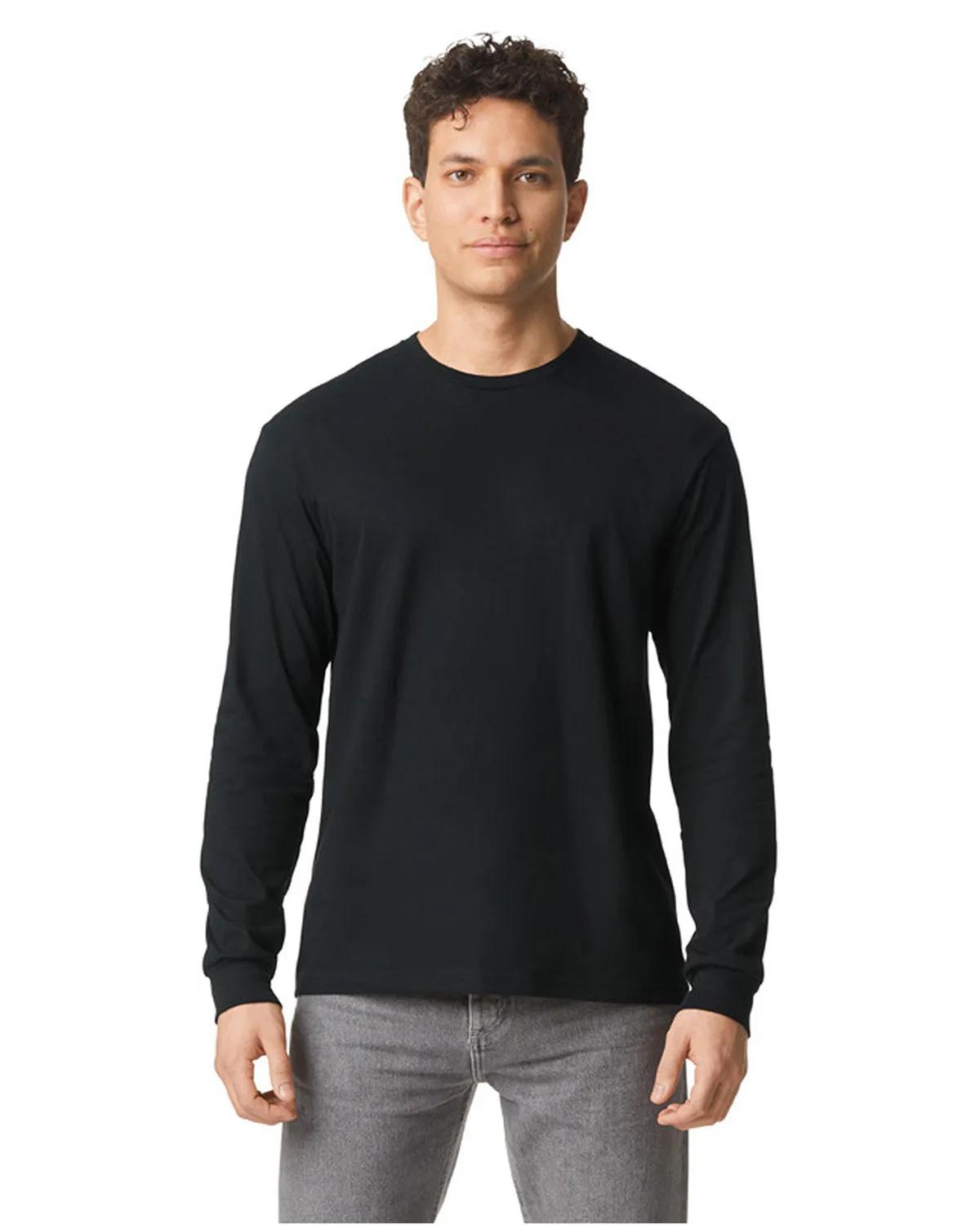 Unisex Softstyle CVC Long Sleeve T-Shirt 3 of 17