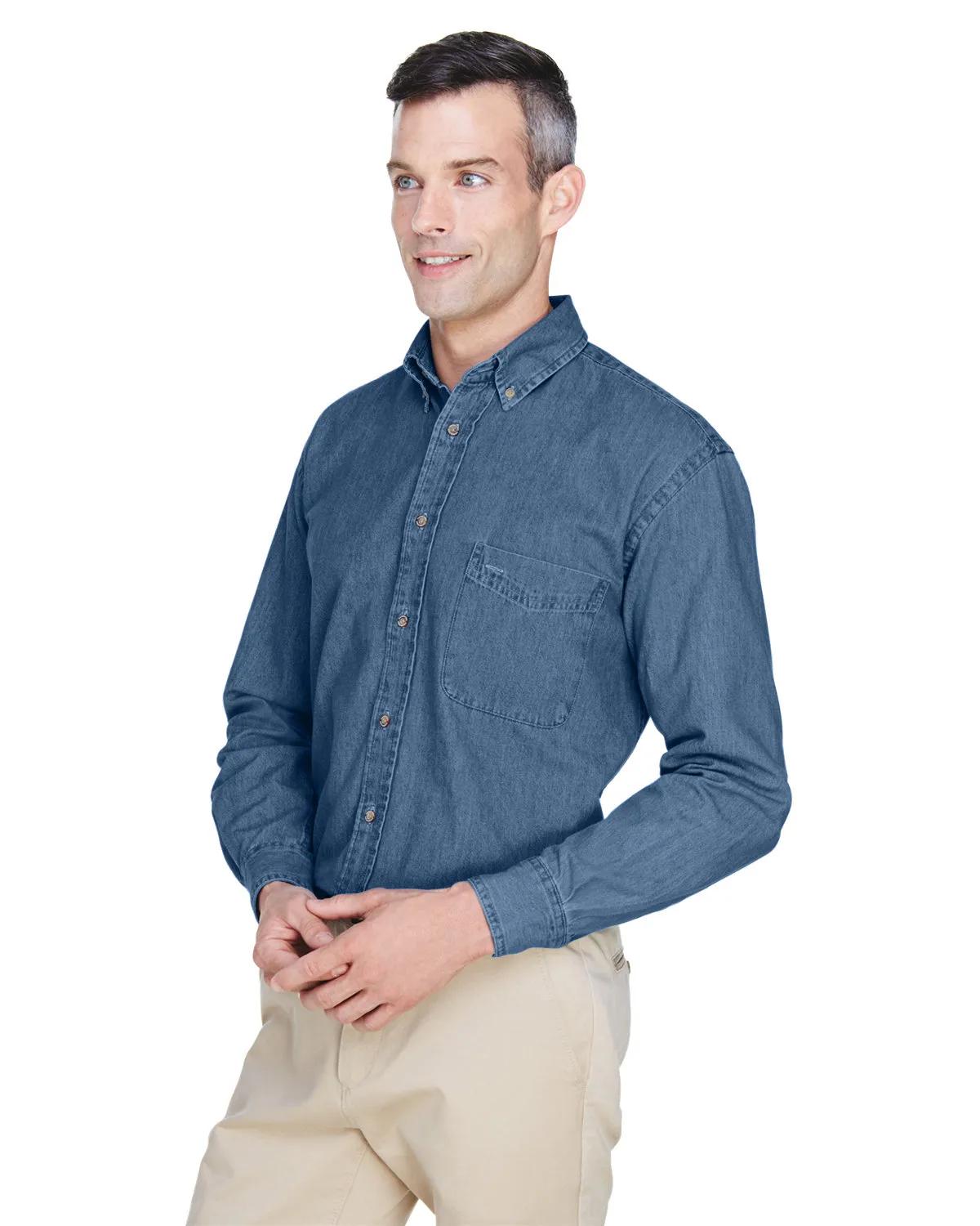 Men's Long-Sleeve Denim Shirt 16 of 17