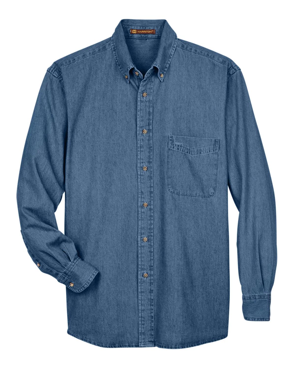 Men's Long-Sleeve Denim Shirt 4 of 17