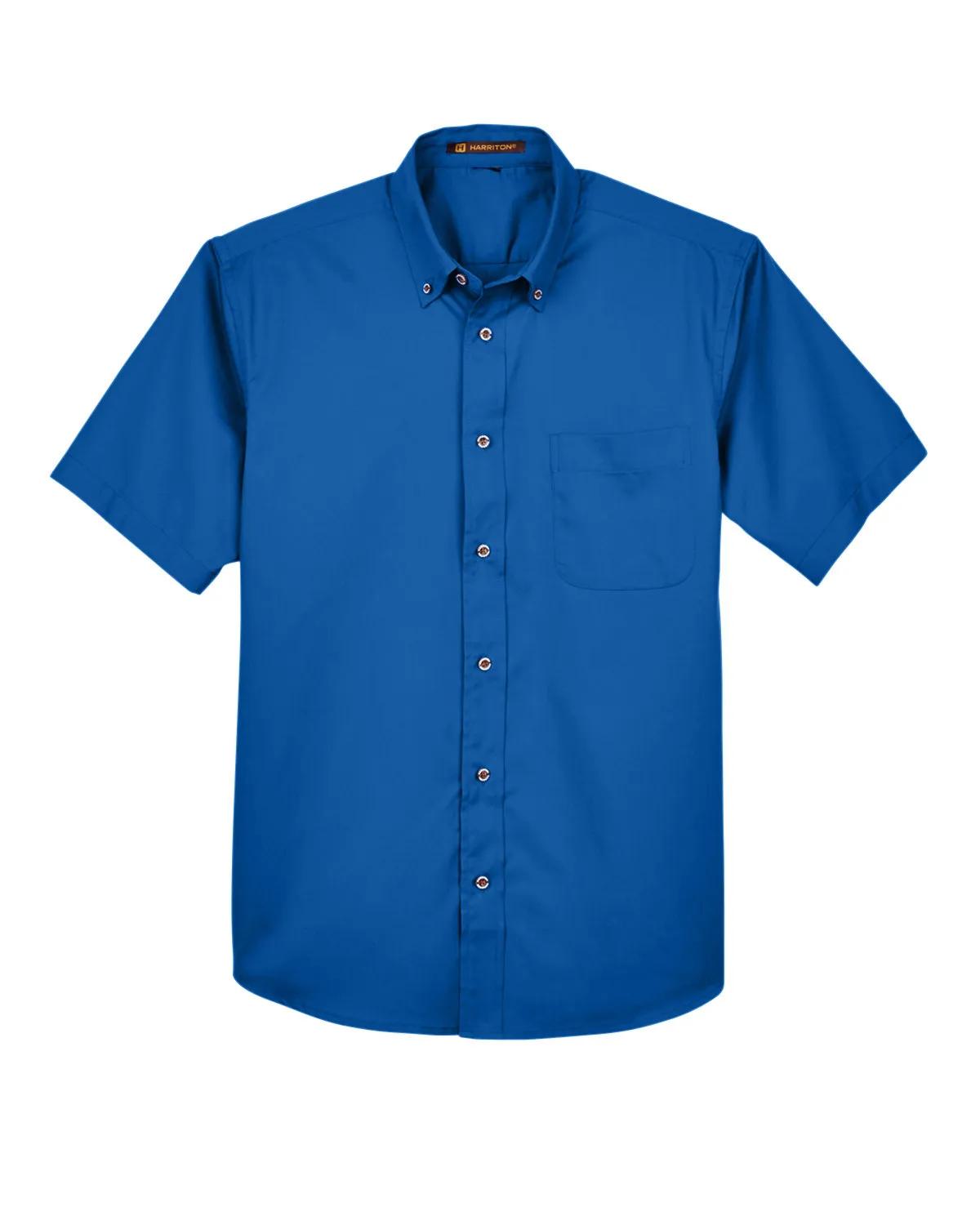 Men's Easy Blend™ Short-Sleeve Twill Shirt with Stain-Release 20 of 35