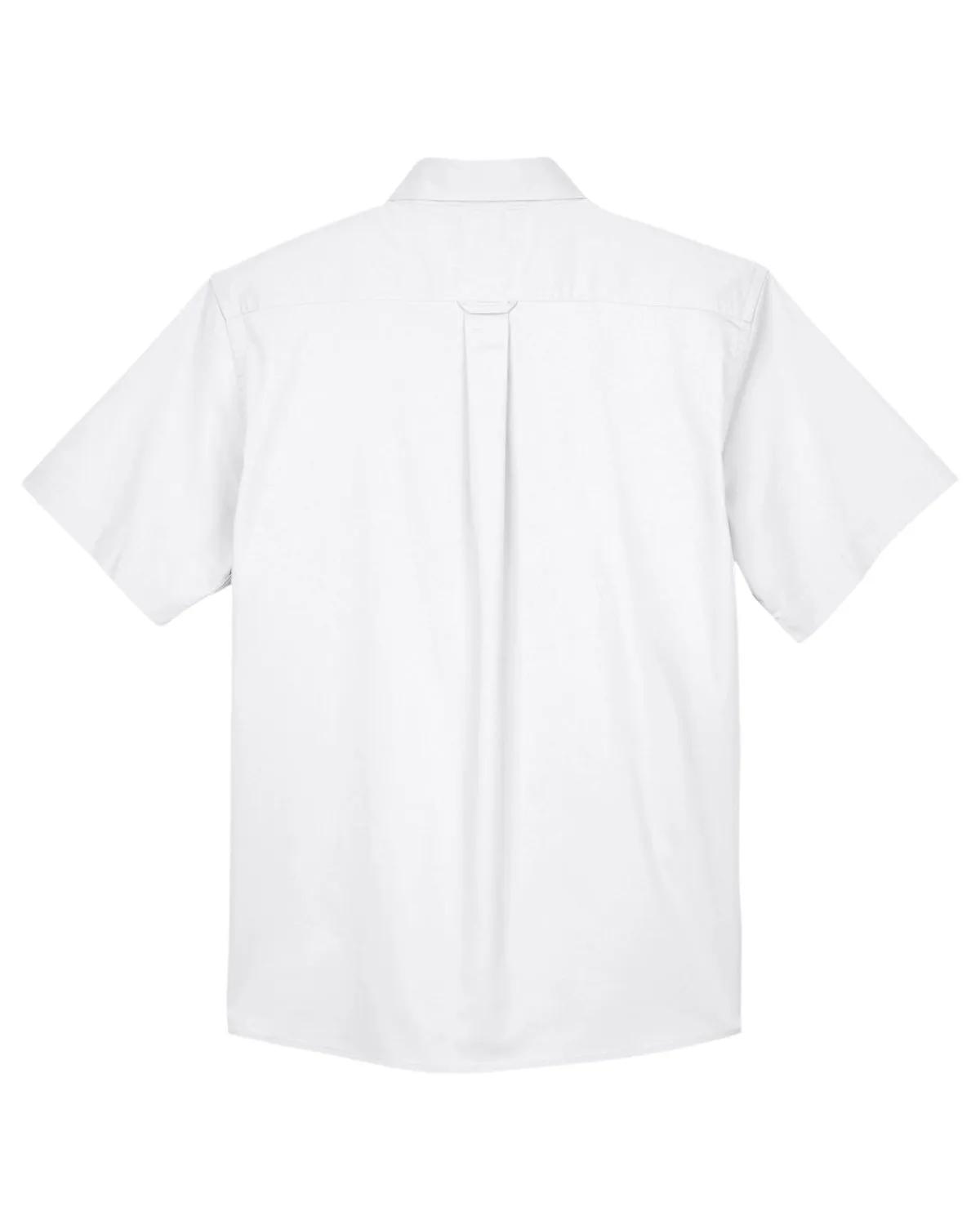 Men's Easy Blend™ Short-Sleeve Twill Shirt with Stain-Release 6 of 35