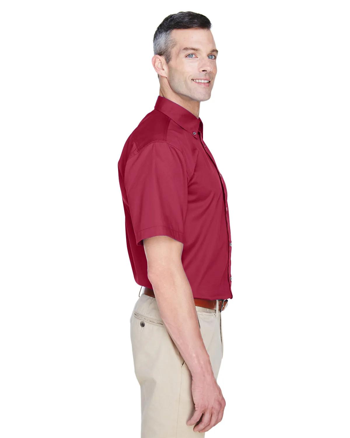 Men's Easy Blend™ Short-Sleeve Twill Shirt with Stain-Release 24 of 35