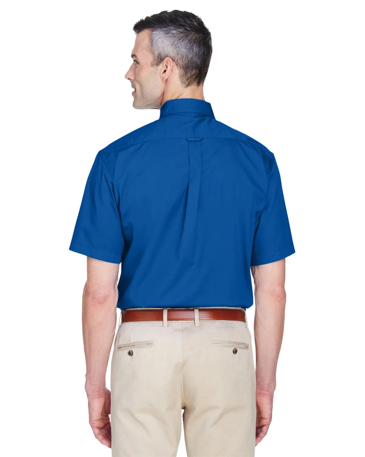 Men's Easy Blend™ Short-Sleeve Twill Shirt with Stain-Release 18 of 35