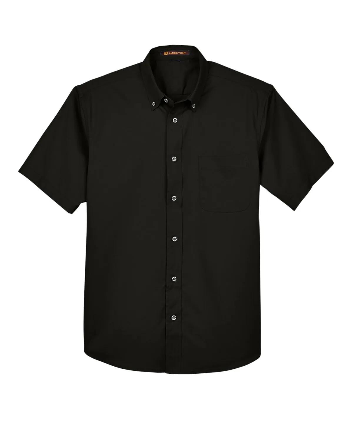 Men's Easy Blend™ Short-Sleeve Twill Shirt with Stain-Release 15 of 35