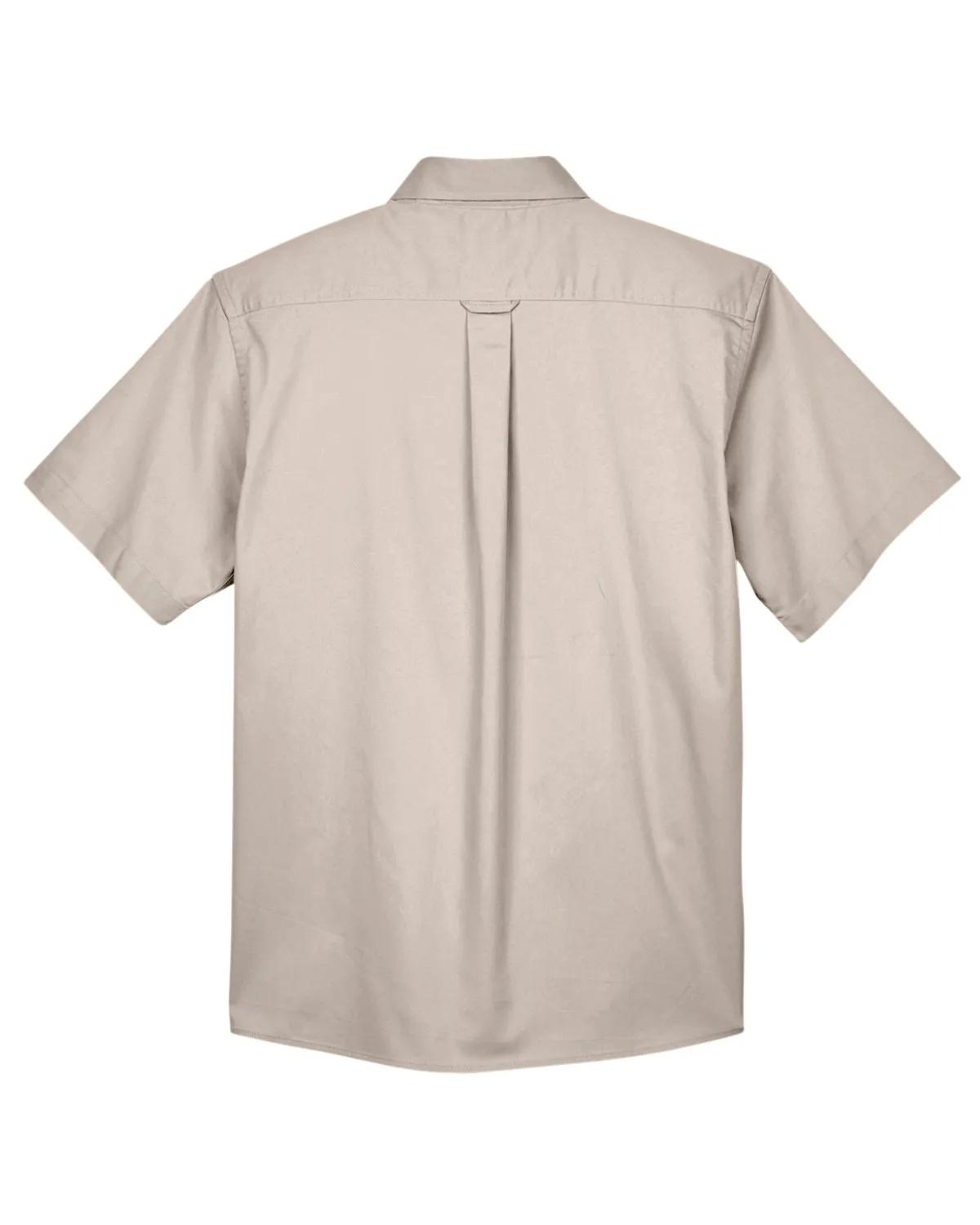 Men's Easy Blend™ Short-Sleeve Twill Shirt with Stain-Release 30 of 35