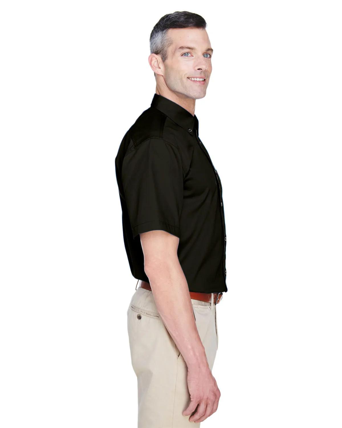 Men's Easy Blend™ Short-Sleeve Twill Shirt with Stain-Release 14 of 35