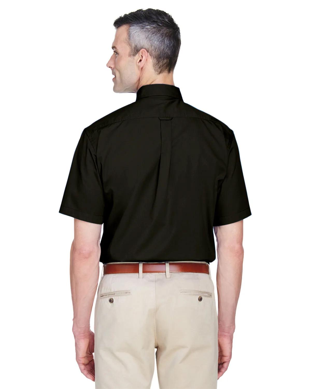 Men's Easy Blend™ Short-Sleeve Twill Shirt with Stain-Release 9 of 35