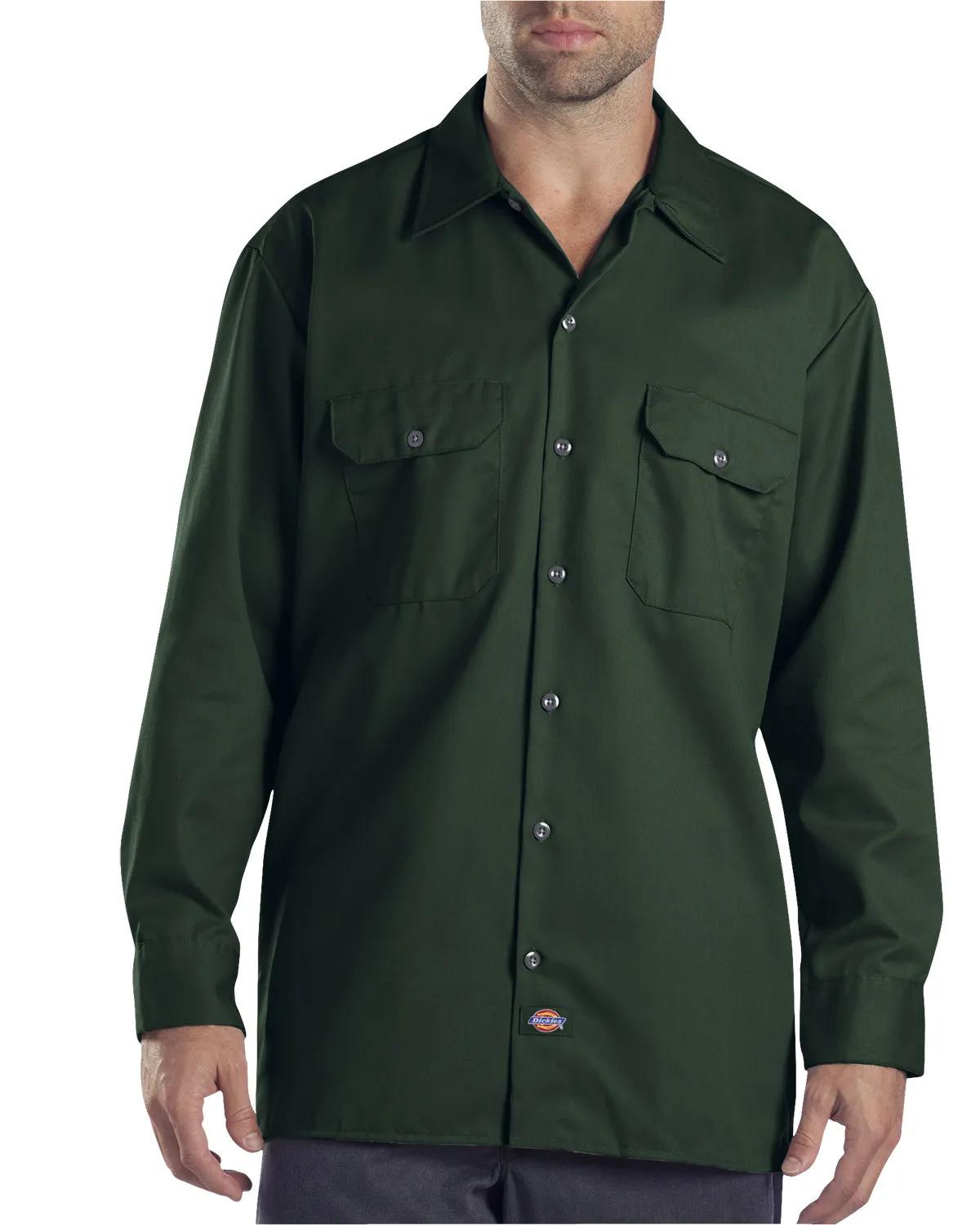 Unisex Long-Sleeve Work Shirt 5 of 40