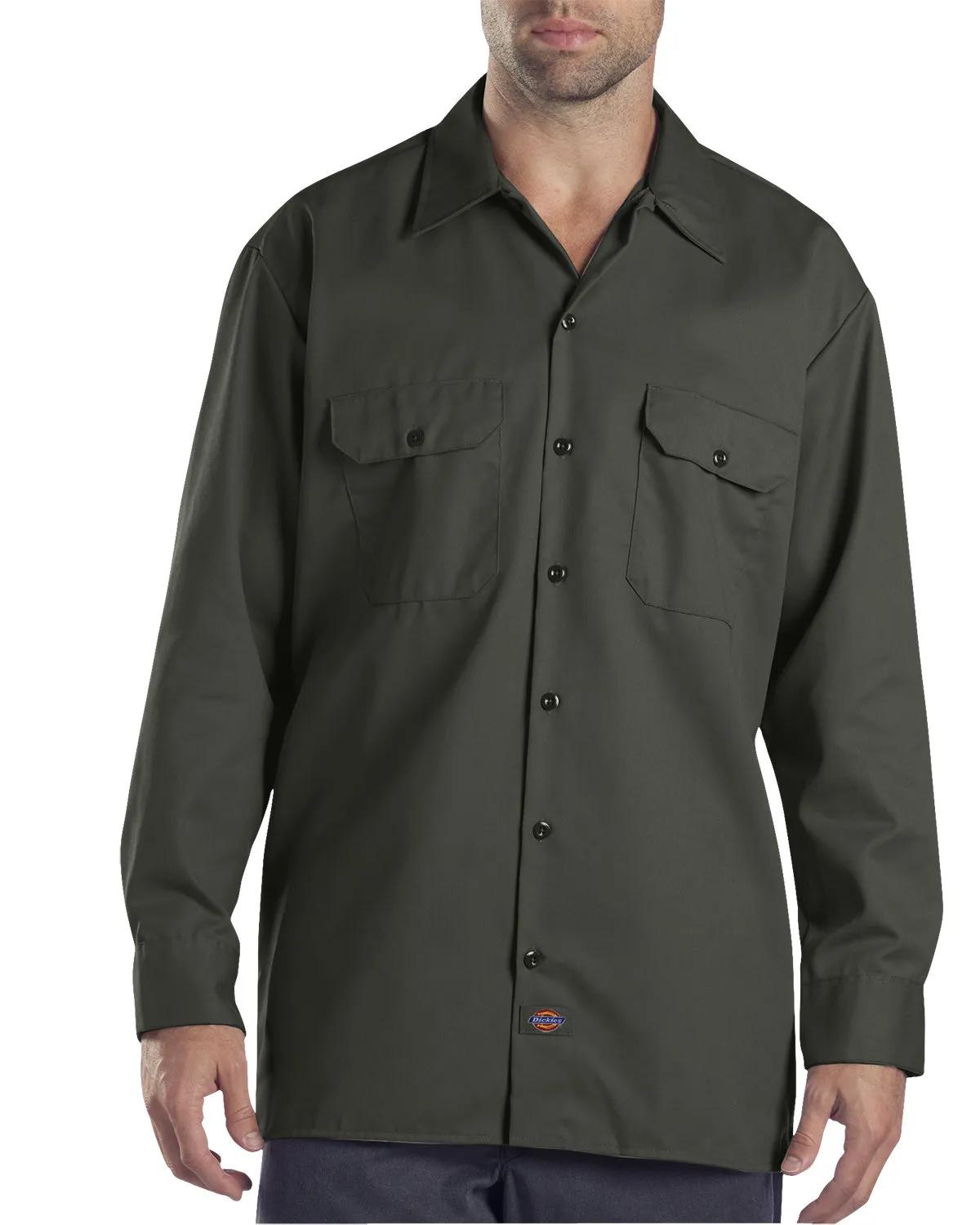 Unisex Long-Sleeve Work Shirt 10 of 40