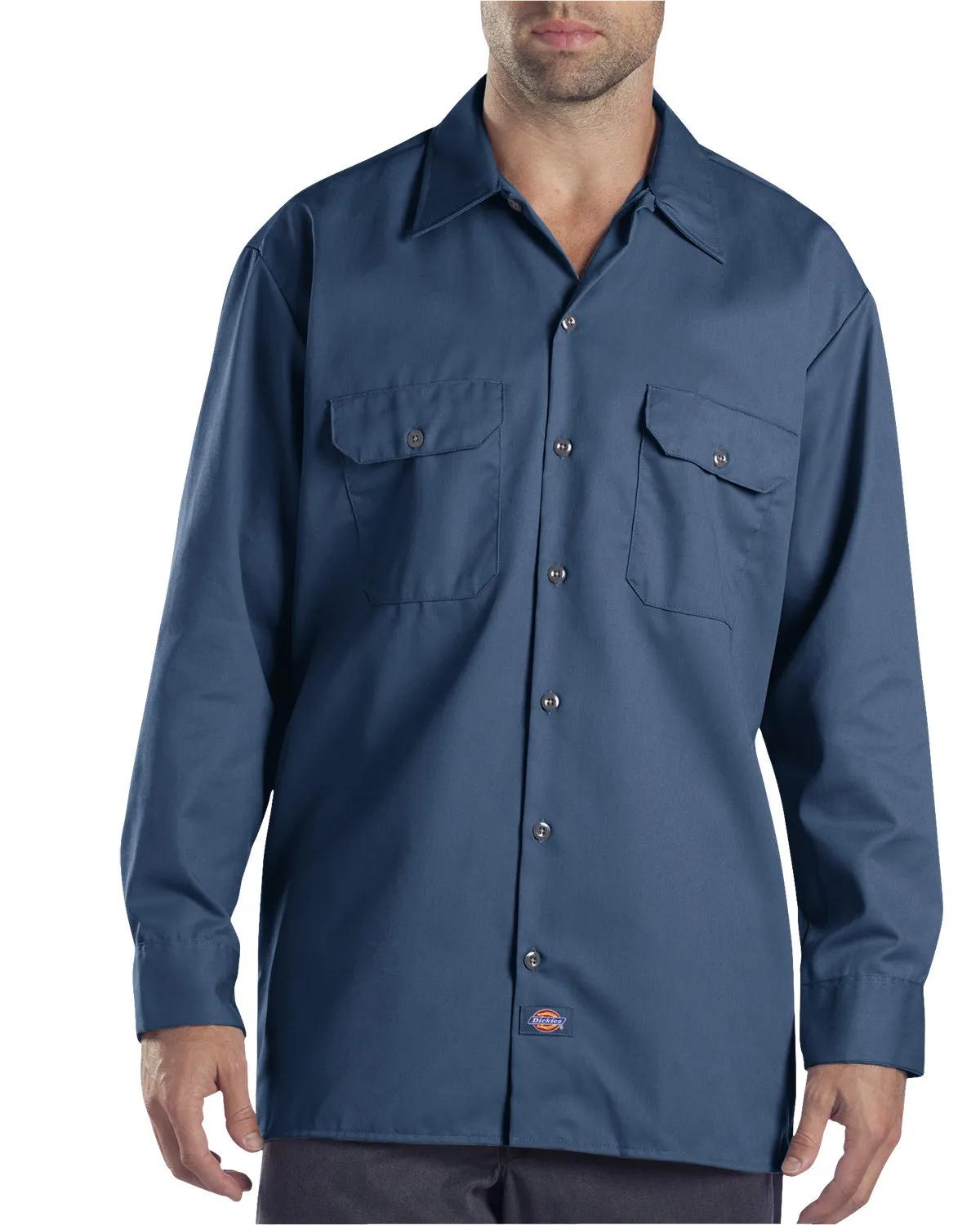 Unisex Long-Sleeve Work Shirt 9 of 40