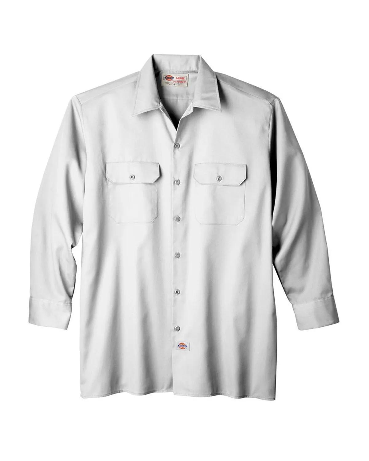 Unisex Long-Sleeve Work Shirt 2 of 40