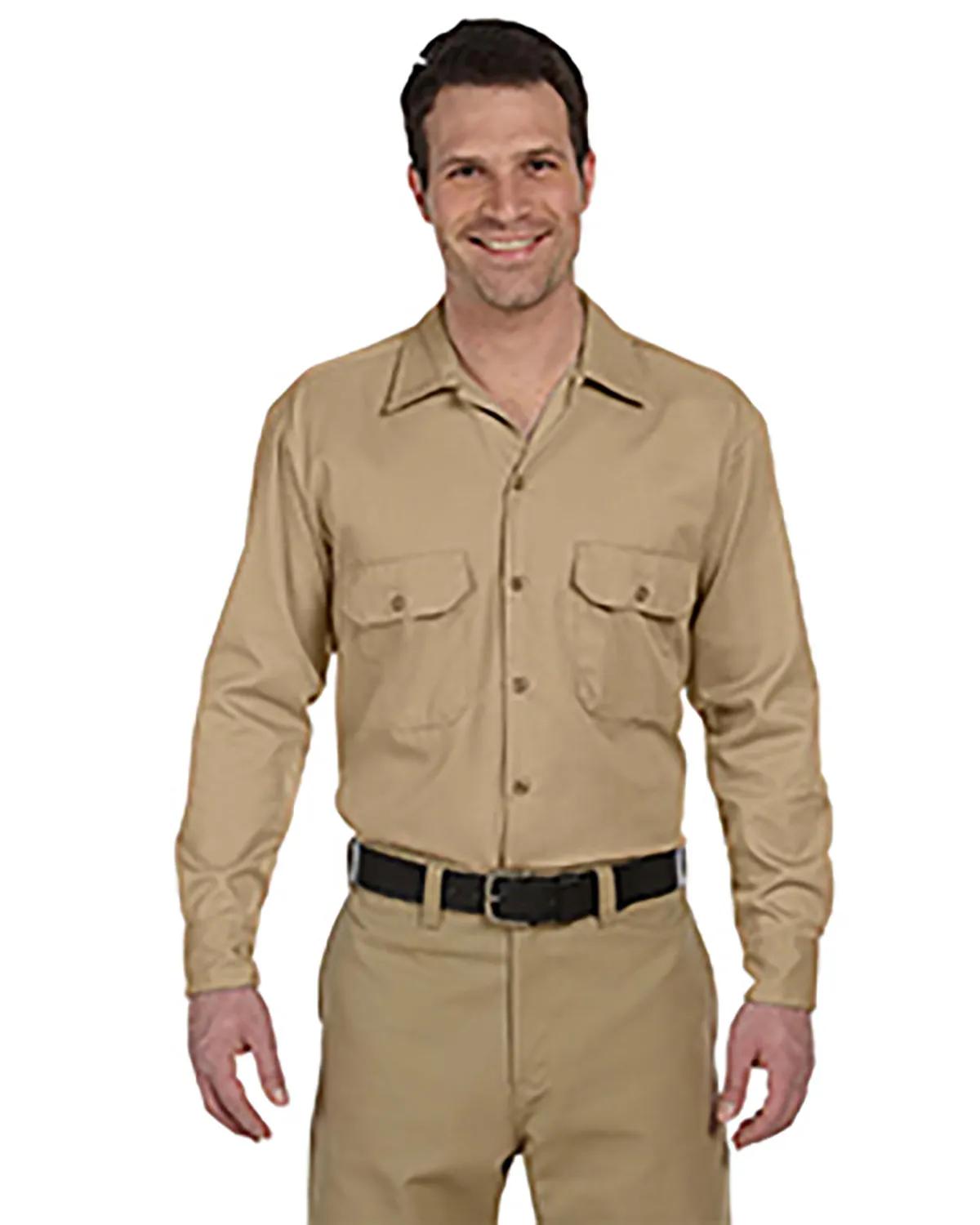 Unisex Long-Sleeve Work Shirt 11 of 40