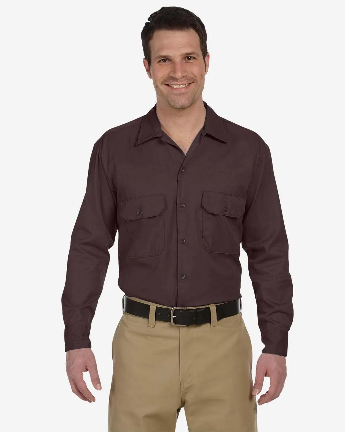 Unisex Long-Sleeve Work Shirt 1 of 40