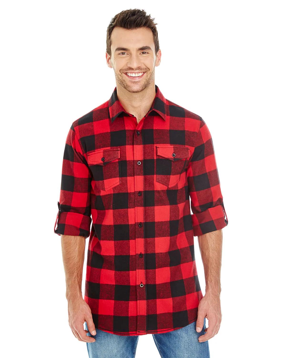 Men's Plaid Flannel Shirt 16 of 83